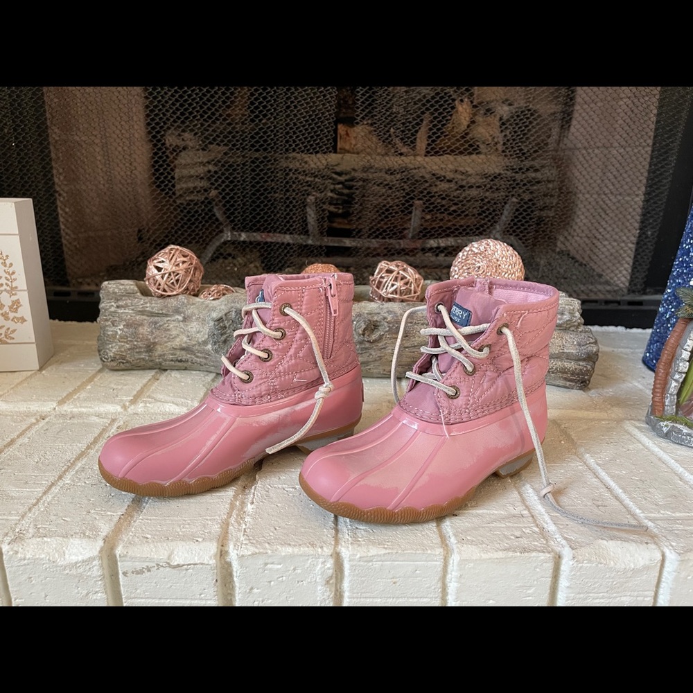 Girls Sperry rain boots